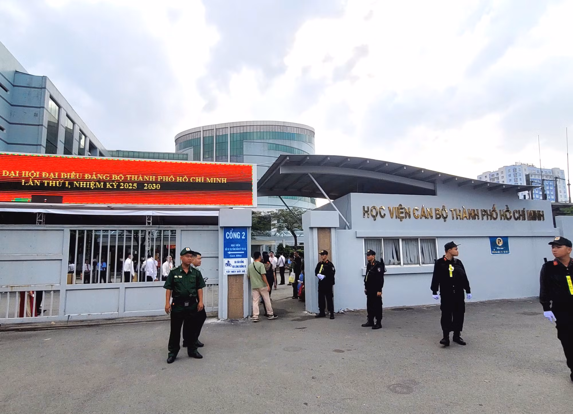 Đảm bảo an ninh, an toàn tuyệt đối cho Đại hội Đảng bộ TP Hồ Chí Minh -0