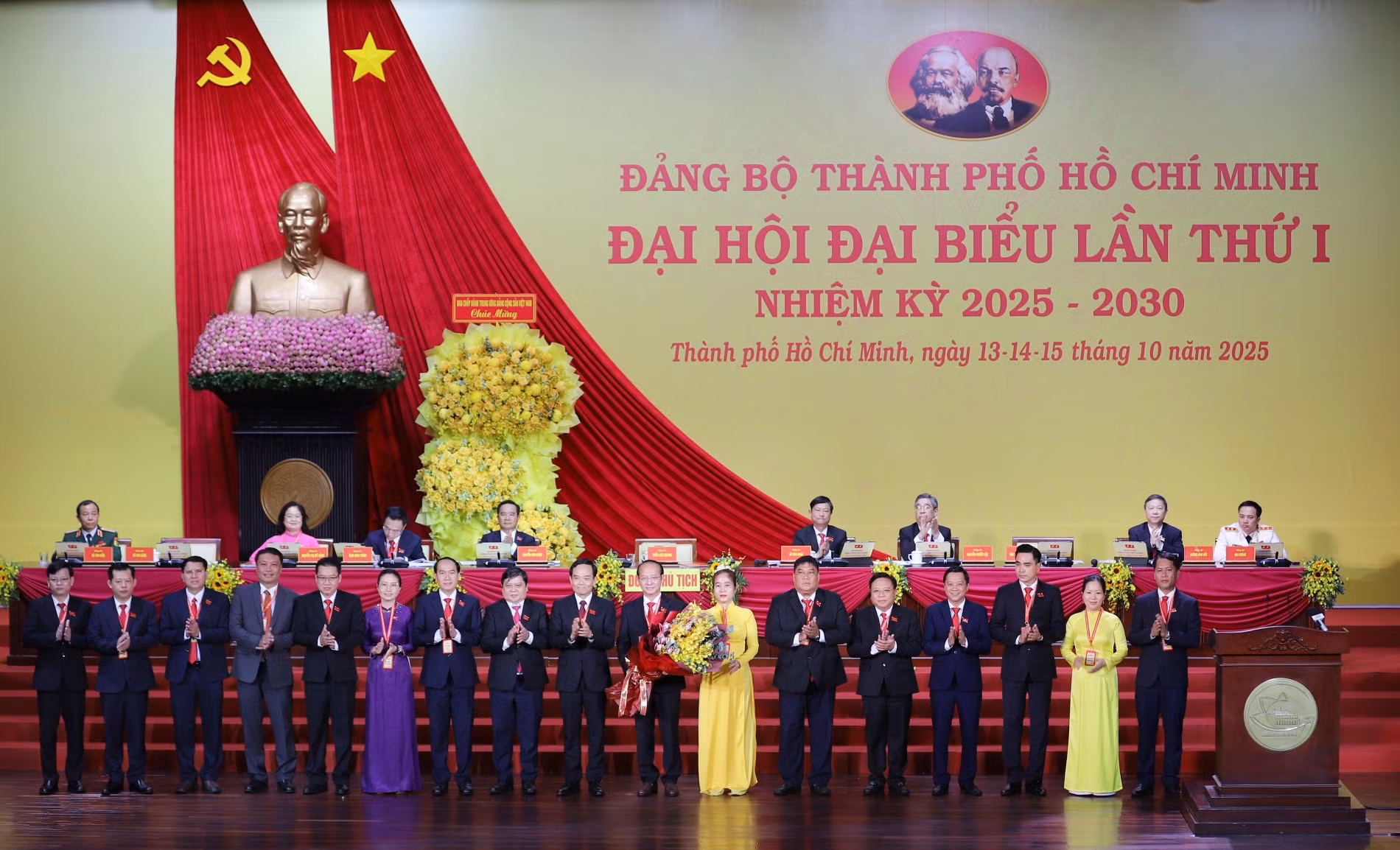 Bế mạc Đại hội đại biểu Đảng bộ TP Hồ Chí Minh lần thứ I -2