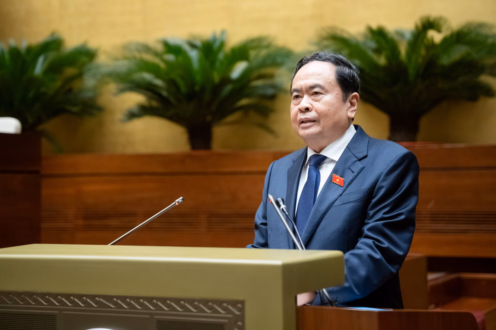 Chủ tịch Quốc hội Trần Thanh Mẫn dự Phiên họp giả định “Quốc hội trẻ em” lần thứ II -0