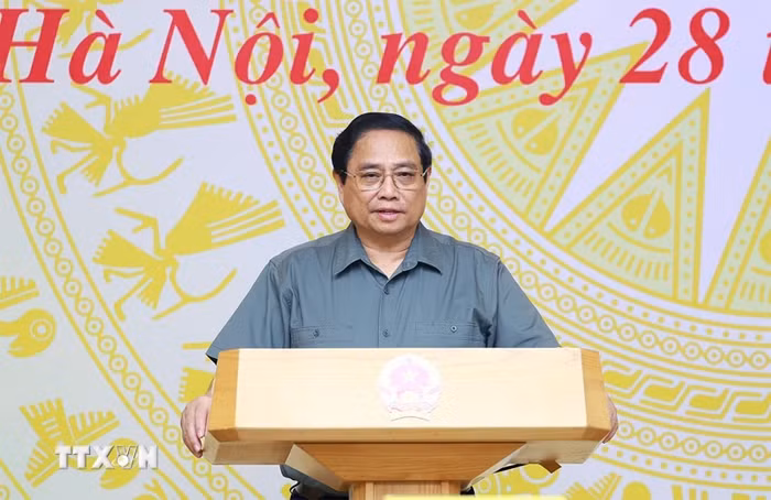 Thủ tướng Phạm Minh Chính chủ trì Hội nghị rút kinh nghiệm về ứng phó bão số 3 -0