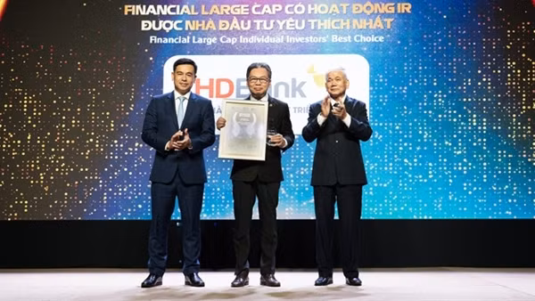 IR Awards 2024: HDBank khẳng định vị thế trong Quan hệ Nhà đầu tư quốc tế