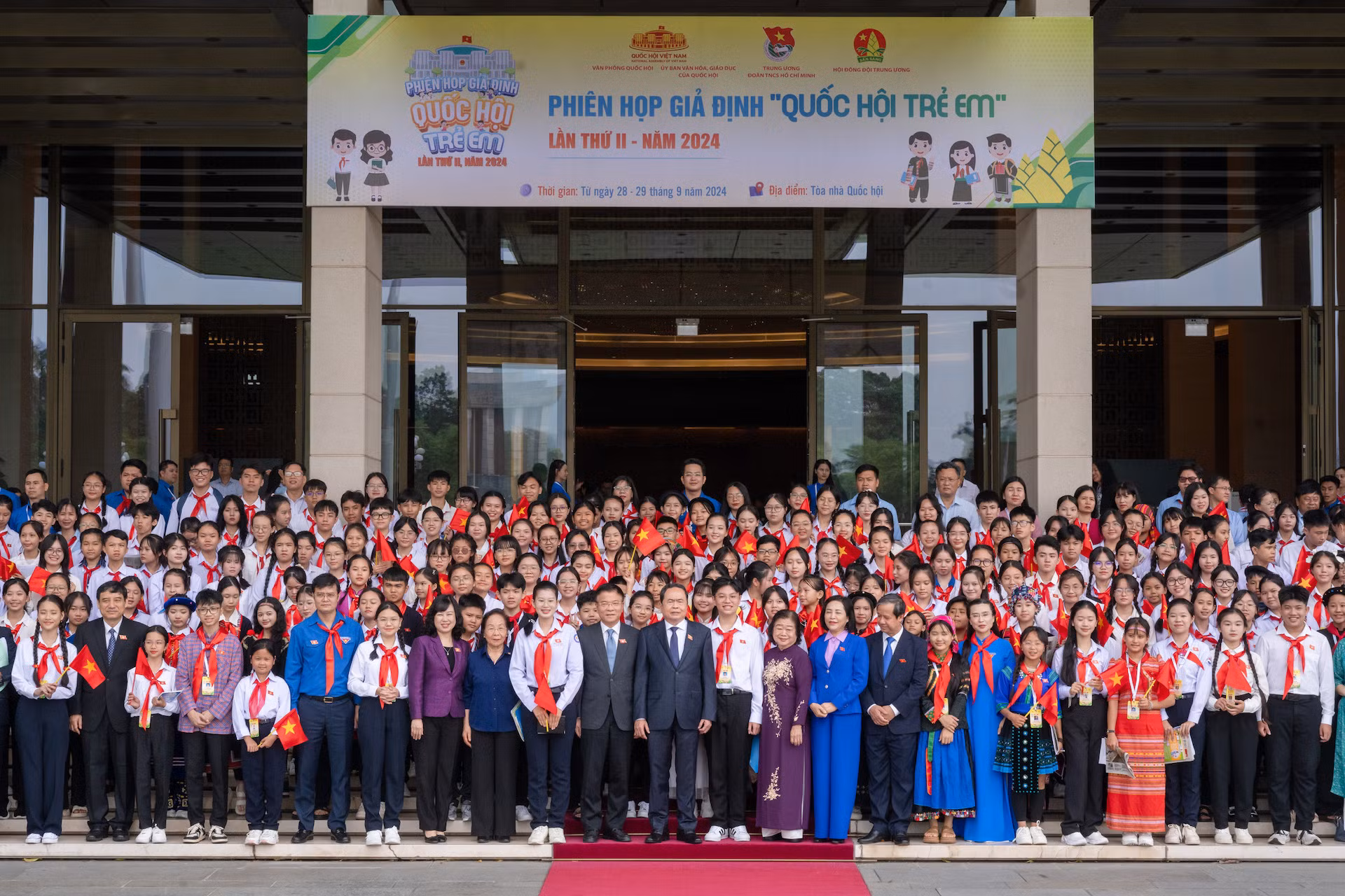 Chủ tịch Quốc hội Trần Thanh Mẫn dự Phiên họp giả định “Quốc hội trẻ em” lần thứ II -0