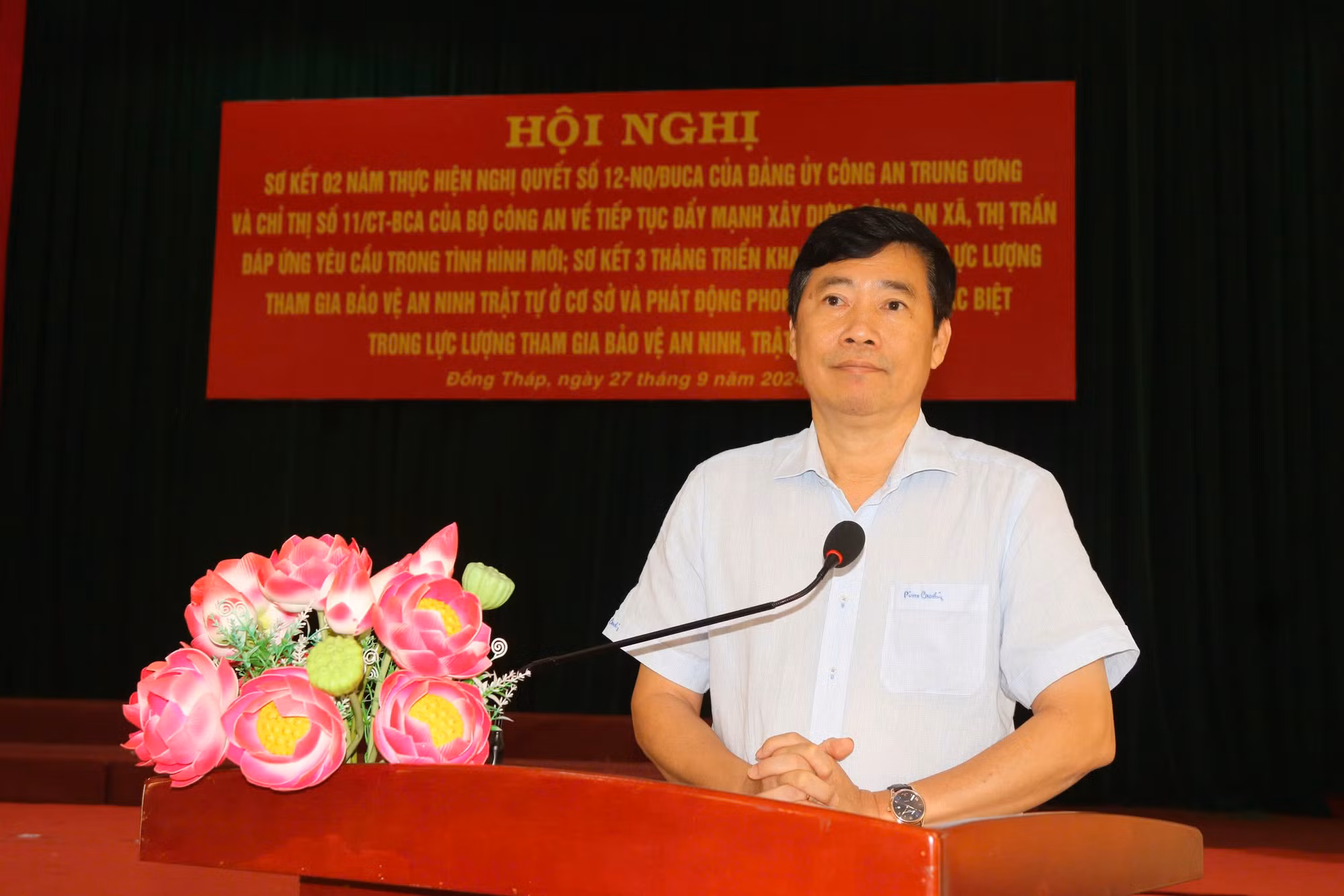 Đồng Tháp xây dựng lực lượng Công an xã, thị trấn vững mạnh toàn diện -0