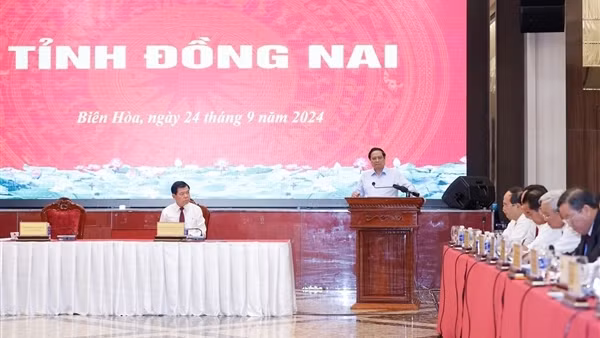 Thủ tướng: Đưa Đồng Nai trở thành địa phương phát triển kinh tế và thu nhập cao hàng đầu cả nước