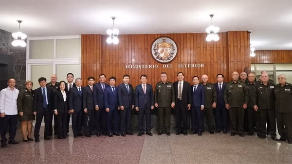 Việt Nam - Cuba đẩy mạnh hợp tác đấu tranh phòng, chống tội phạm