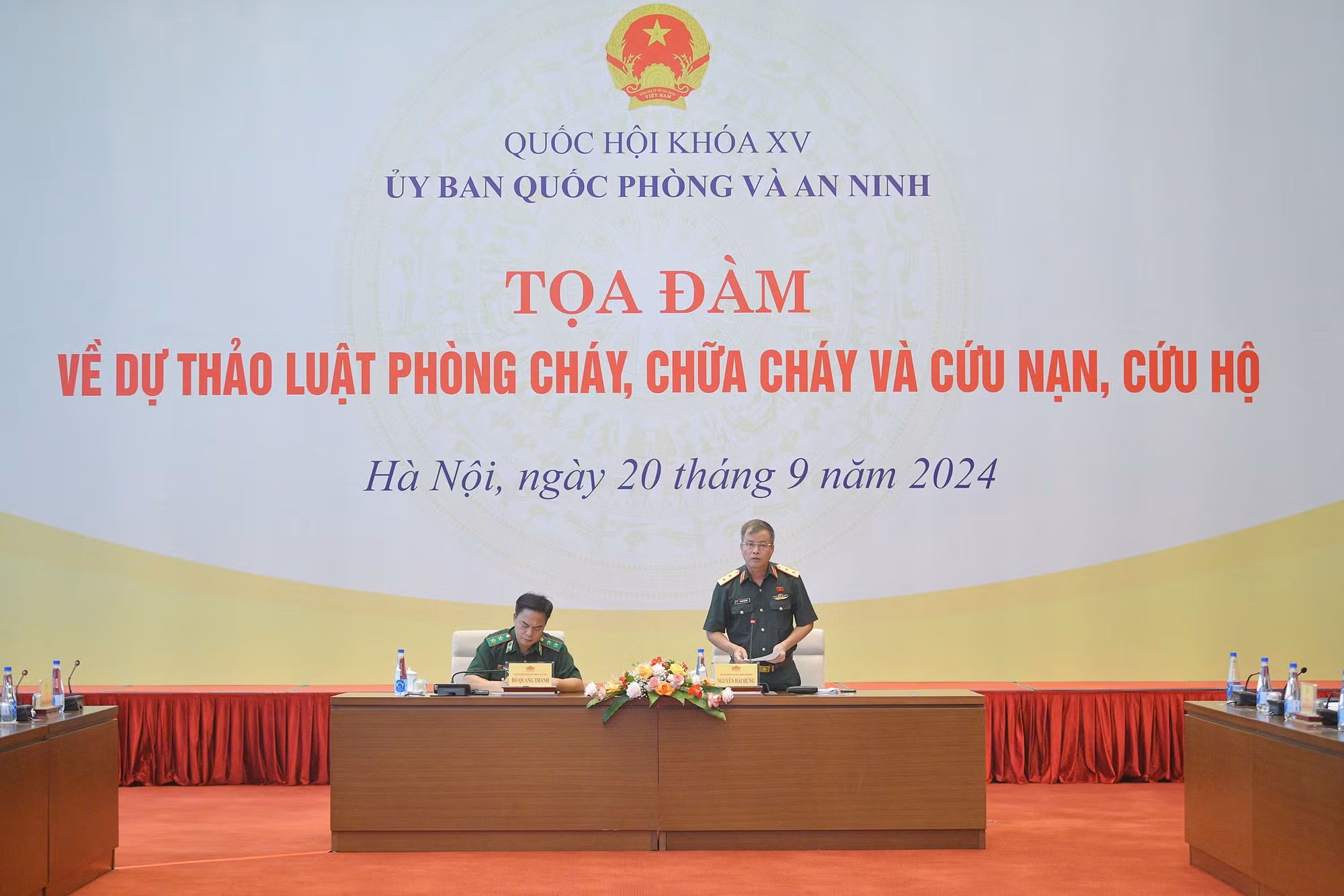 Tọa đàm tiếp thu, chỉnh lý dự thảo Luật Phòng cháy chữa cháy và cứu nạn, cứu hộ -0