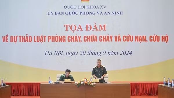 Tọa đàm về dự thảo Luật Phòng cháy chữa cháy và cứu nạn, cứu hộ