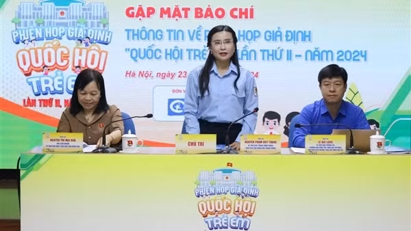Phiên họp giả định "Quốc hội trẻ em" sẽ thảo luận về bạo lực học đường, tác hại của chất kích thích