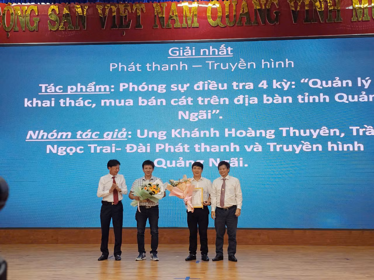  Trao Giải báo chí Nam Trung bộ lần nhất năm 2024 -0