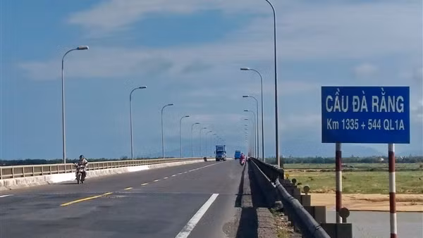 Một số cầu trên quốc lộ ở Nam Trung bộ có dấu hiệu xuống cấp