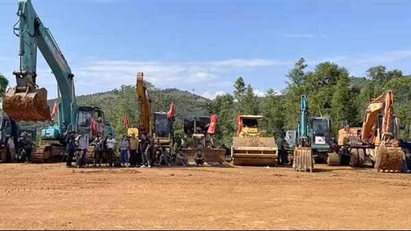 Khởi công xây dựng khu tái định cư thôn Làng Nủ