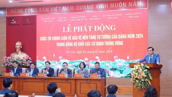 Gần 5.000 tác phẩm dự thi viết về bảo vệ nền tảng tư tưởng của Đảng năm 2024