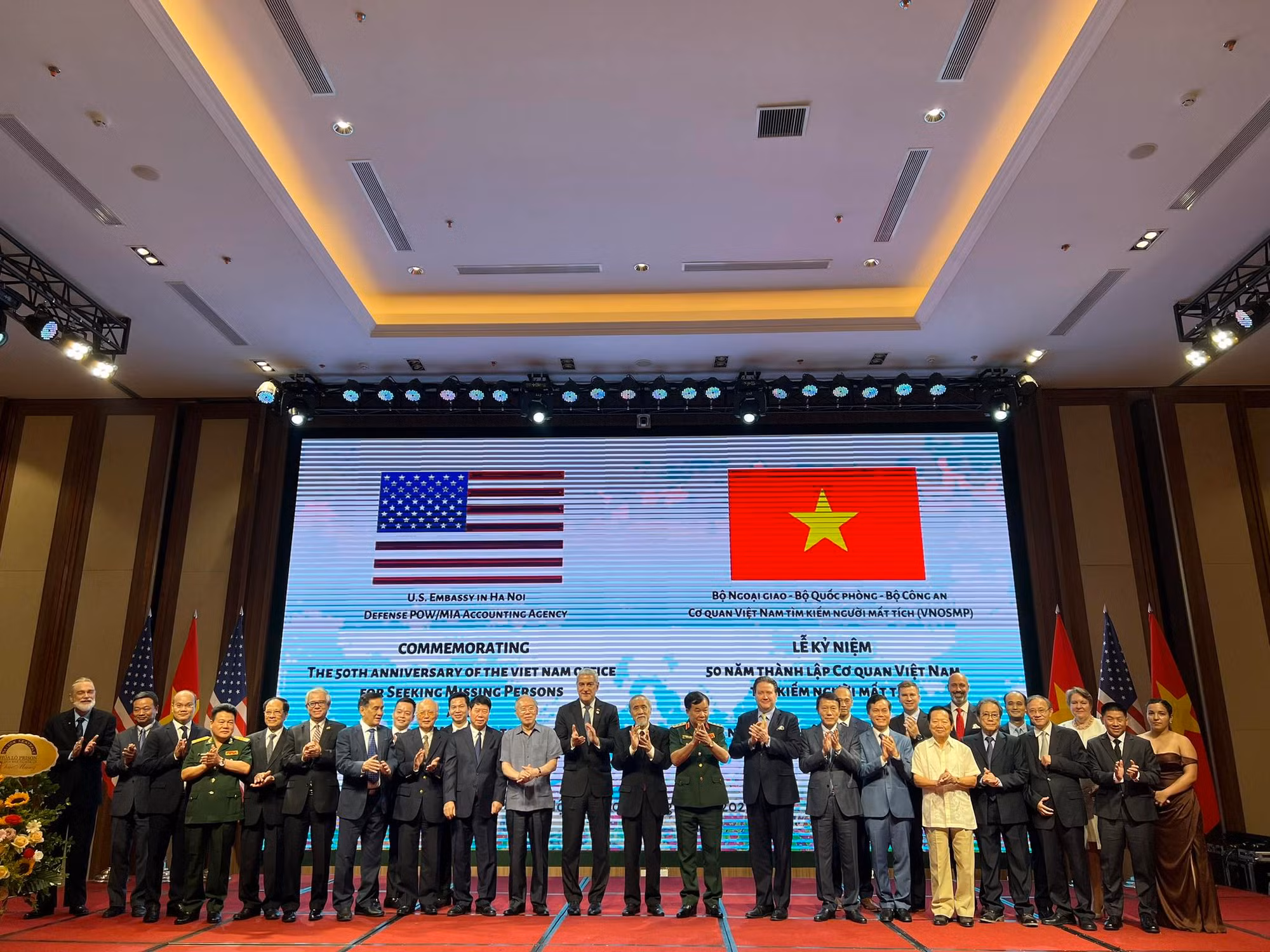 Kỷ niệm 50 năm thành lập Cơ quan Việt Nam tìm kiếm người mất tích -0