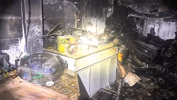 Cứu 2 bà cháu được thoát khỏi đám cháy