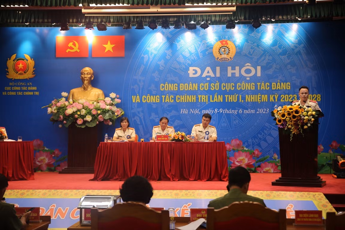 Đại hội Công đoàn cơ sở Cục Công tác Đảng và công tác chính trị -0