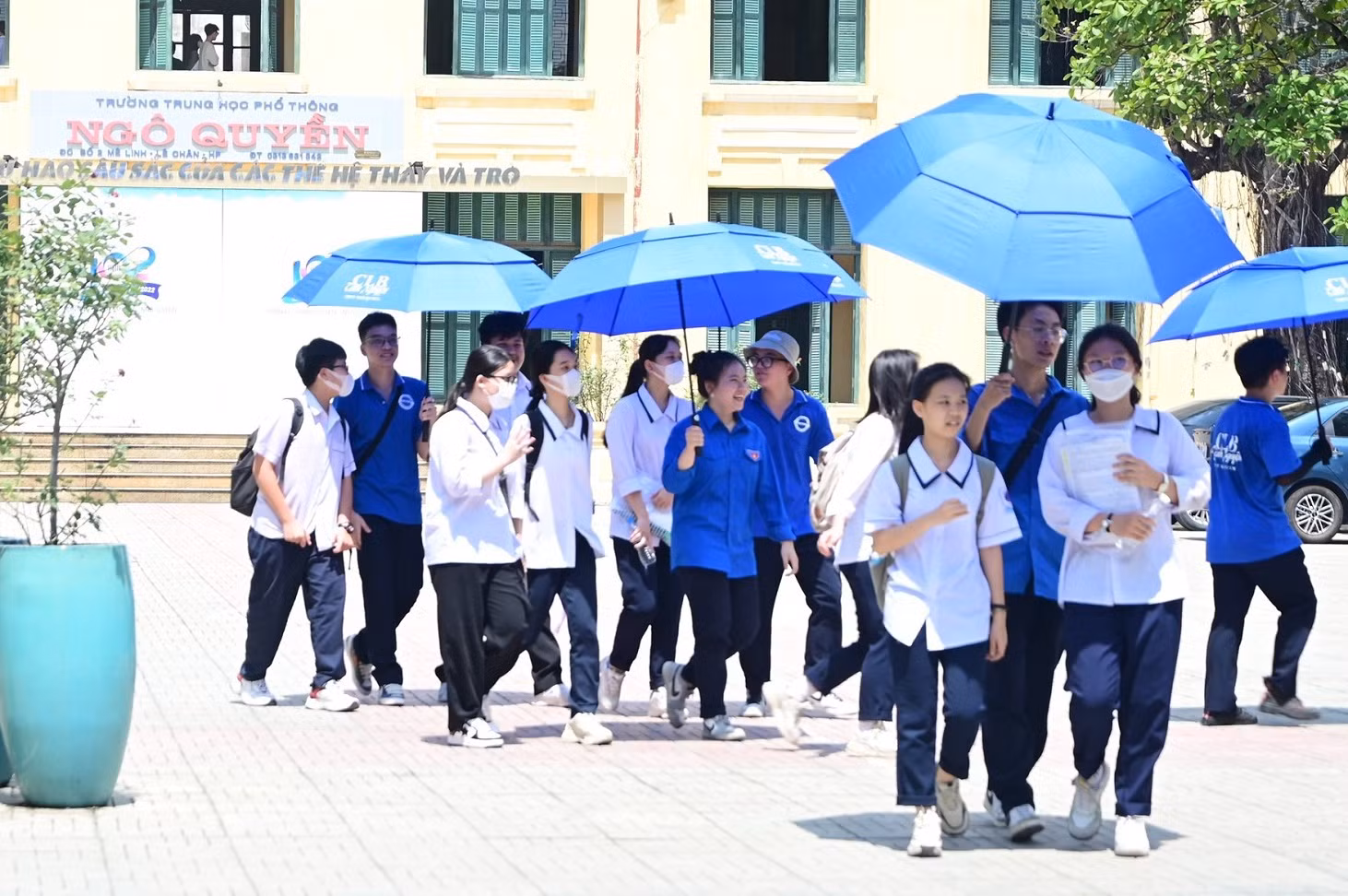 Công an Hải Phòng đồng hành cùng thí sinh trong kỳ thi tuyển sinh lớp 10 THPT -0