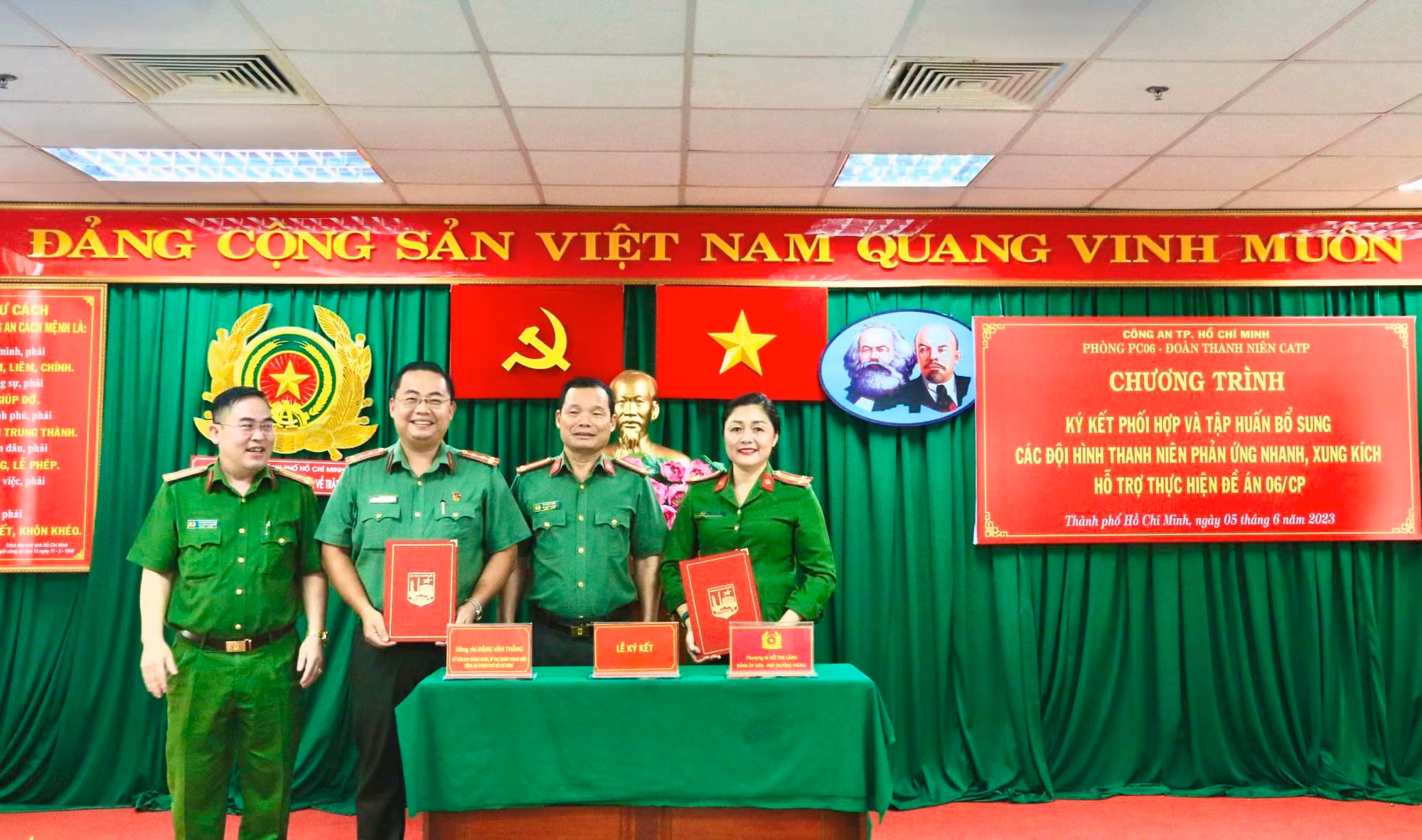Hiệp đồng tác chiến - phản ứng nhanh, xung kích thực hiện thắng lợi Đề án 06/CP -0