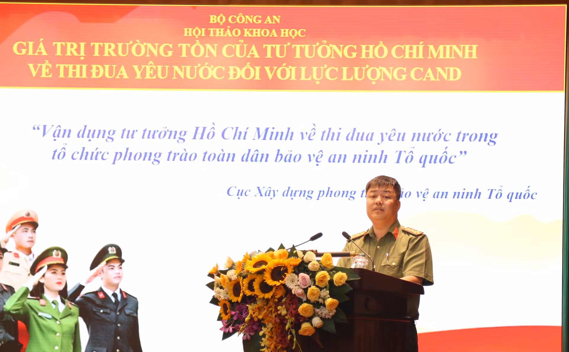 Phát huy giá trị trường tồn của tư tưởng Hồ Chí Minh về thi đua yêu nước đối với lực lượng CAND -0