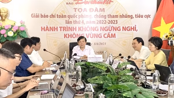 Tọa đàm về giải báo chí phòng, chống tham nhũng, tiêu cực lần thứ 4