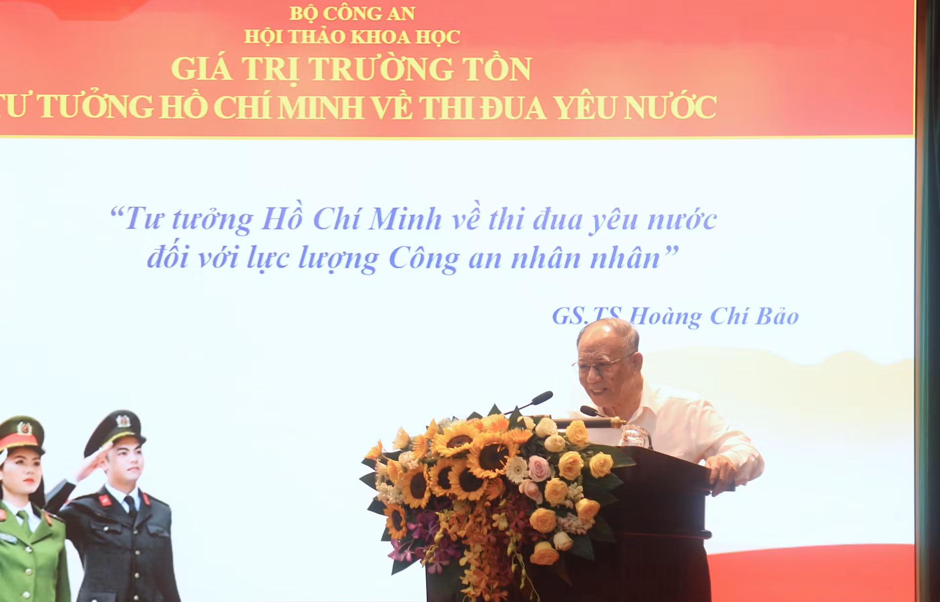 Phát huy giá trị trường tồn của tư tưởng Hồ Chí Minh về thi đua yêu nước đối với lực lượng CAND -0