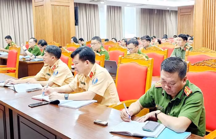 Lớp bồi dưỡng kiến thức quốc phòng và an ninh đối tượng 3 trong Công an nhân dân năm 2023 -0