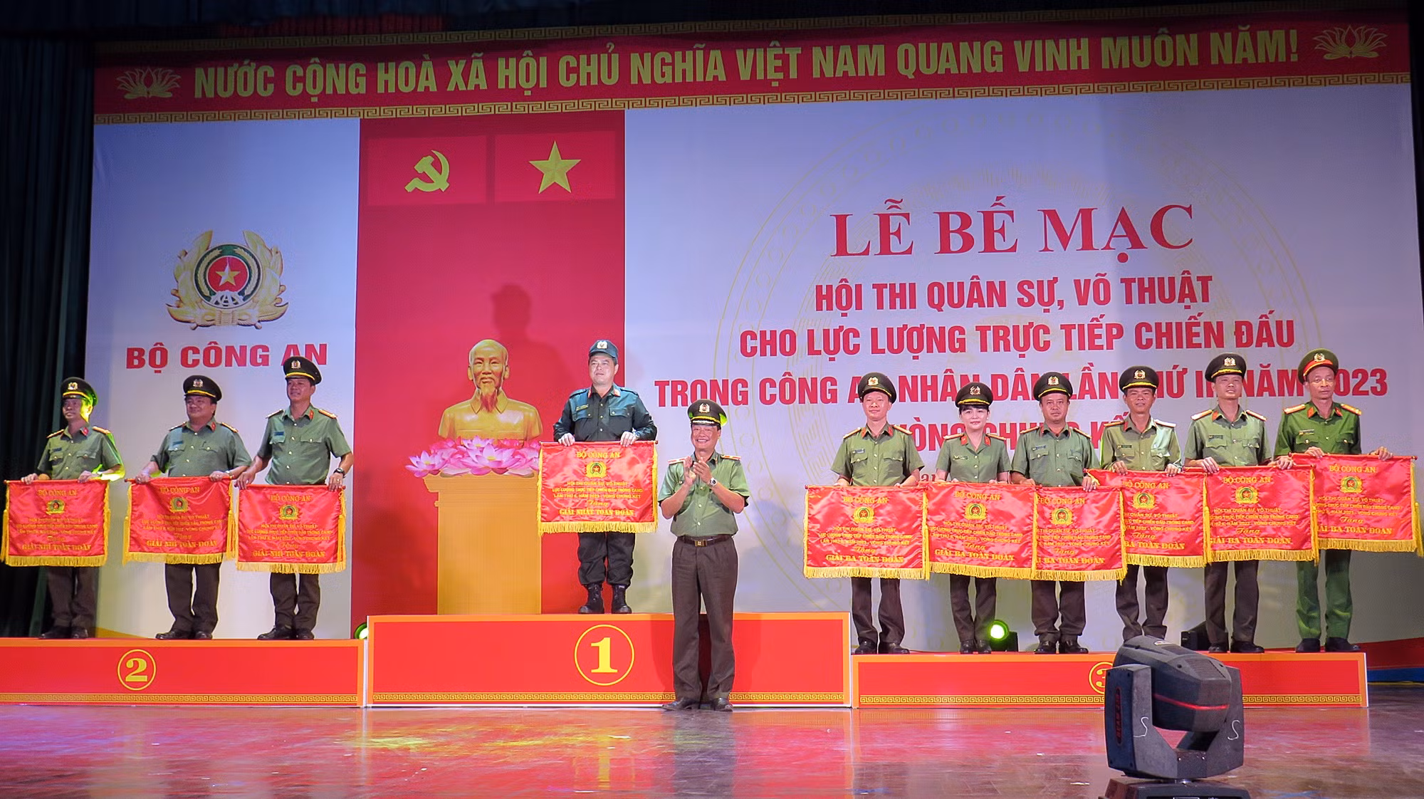 Bế mạc vòng chung kết Hội thi quân sự, võ thuật cho lực lượng trực tiếp chiến đấu trong CAND -0