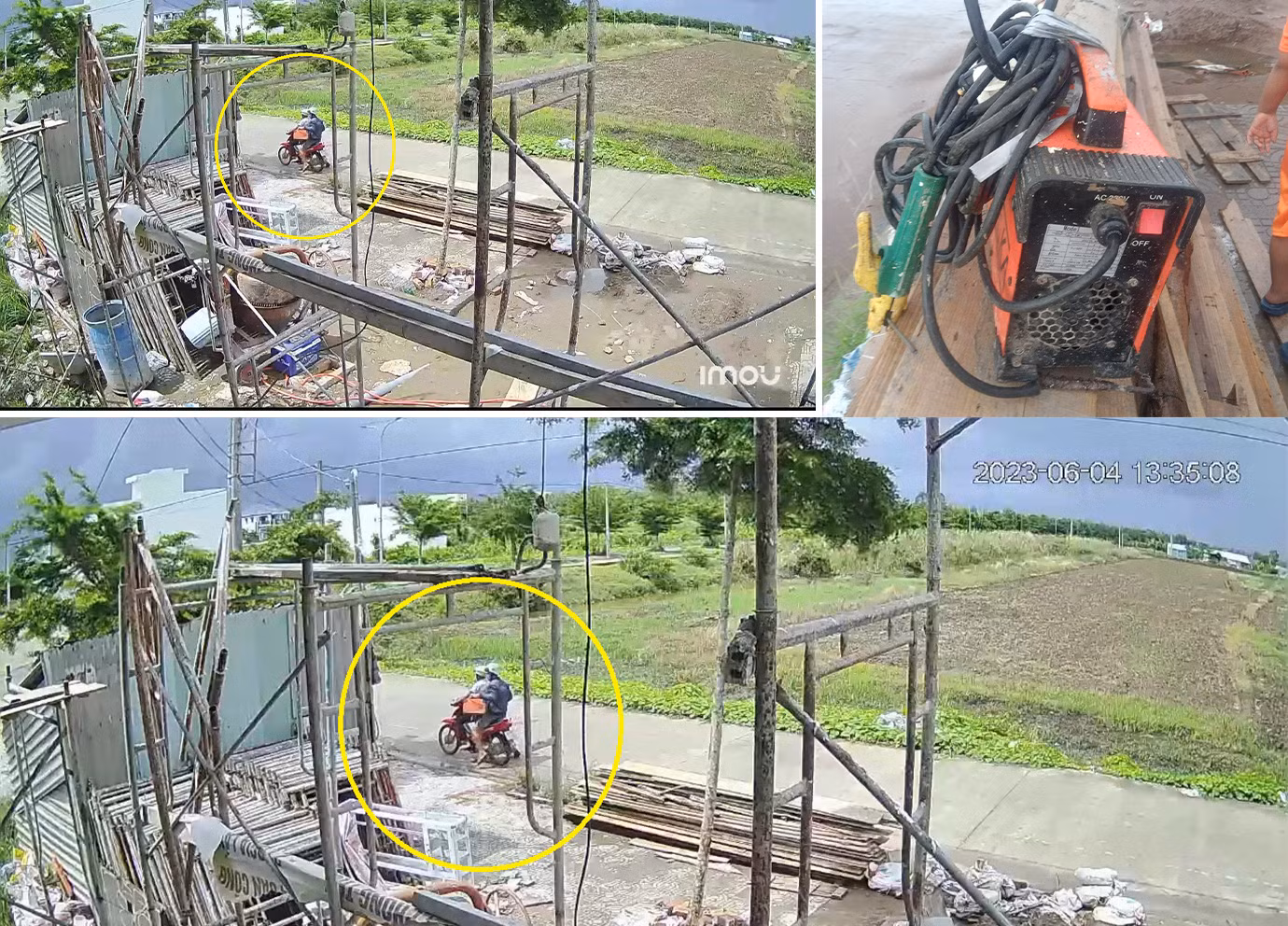 Trộm liên tục đột nhập công trình xây dựng “nẫng” nhiều tài sản có giá trị -0