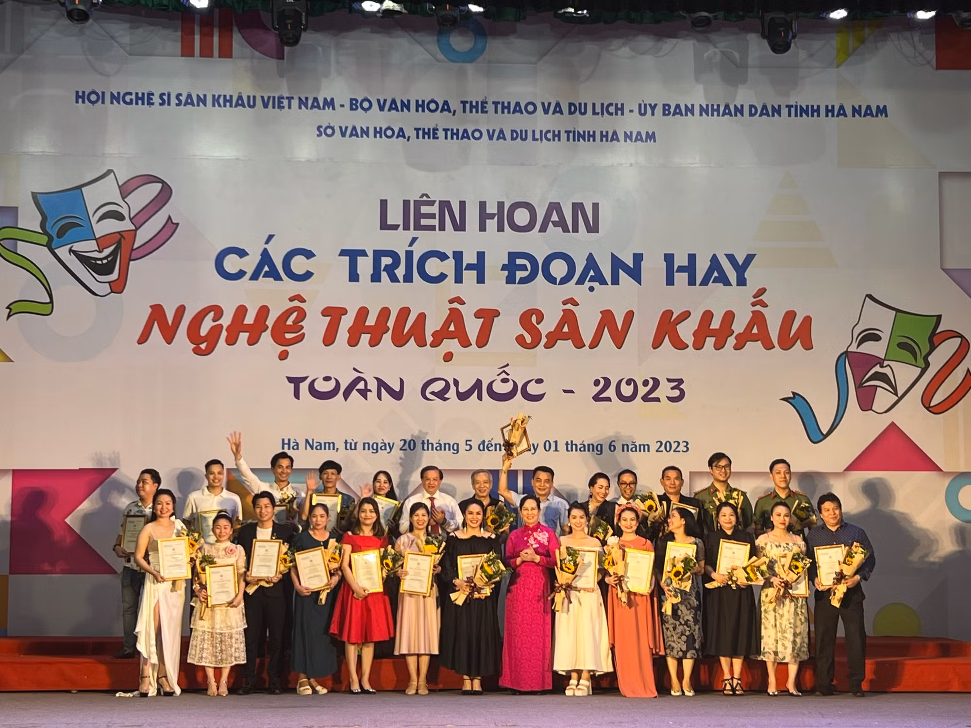 Bế mạc Liên hoan các trích đoạn hay nghệ thuật Sân khấu toàn quốc năm 2023 -0