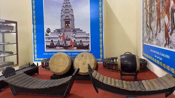 Khám phá nhà trưng bày văn hoá Khmer ở Sóc Trăng