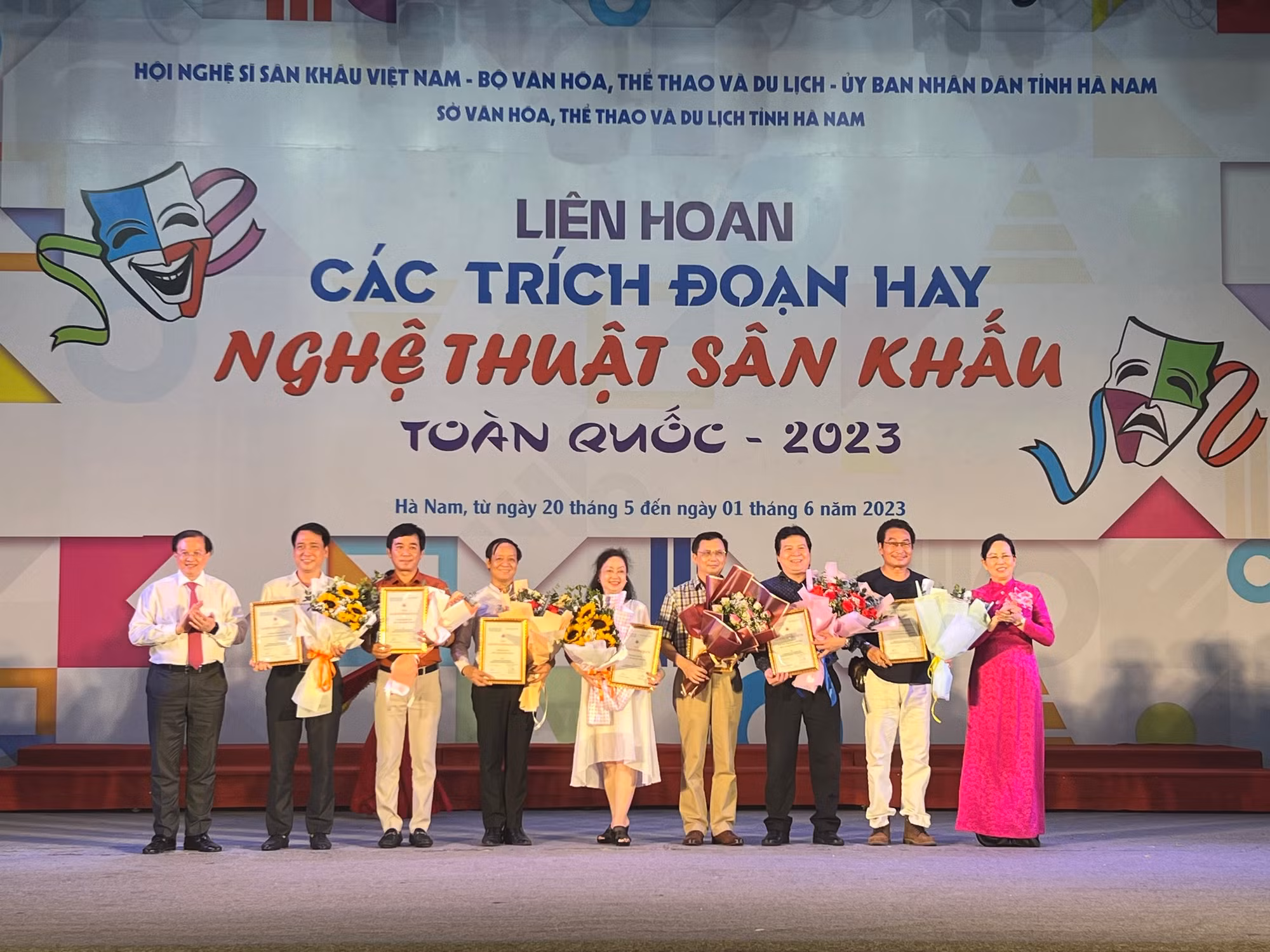 Bế mạc Liên hoan các trích đoạn hay nghệ thuật Sân khấu toàn quốc năm 2023 -0