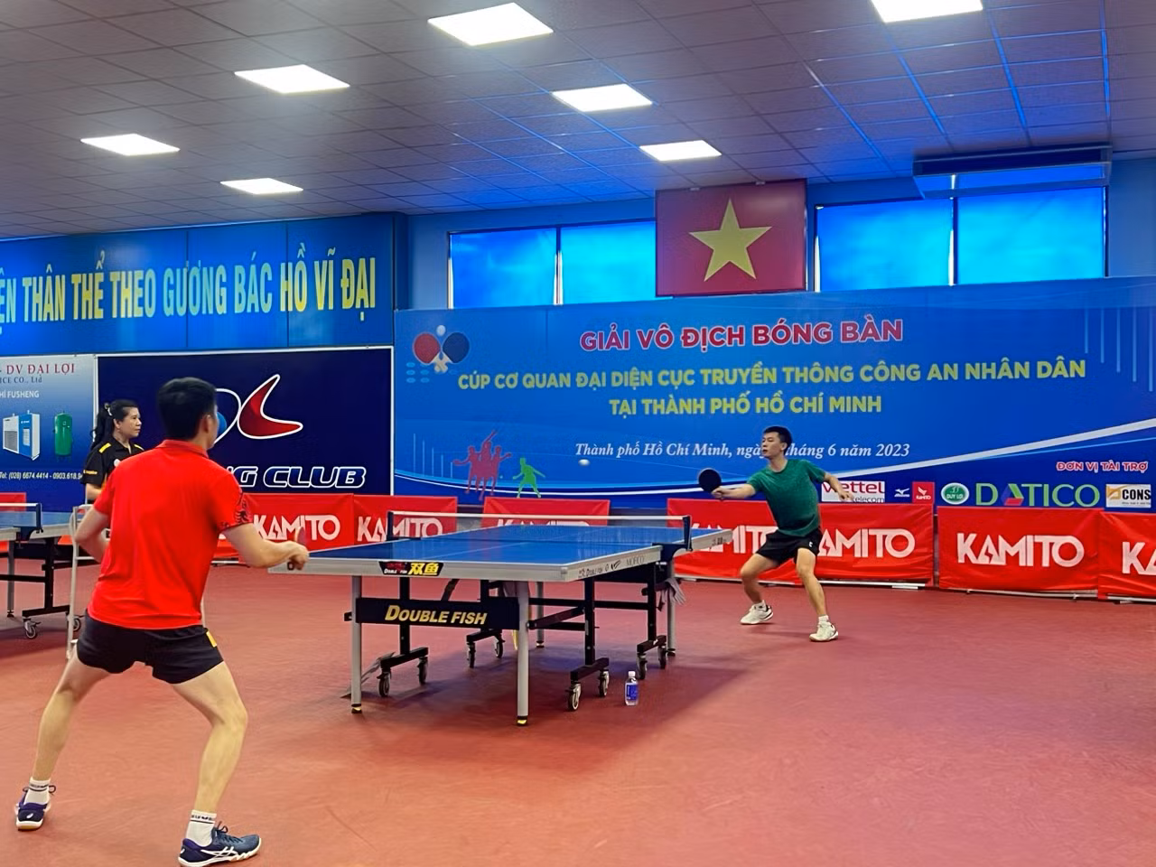 Sôi nổi giải bóng bàn Cúp Cơ quan đại diện Cục Truyền thông CAND tại TP Hồ Chí Minh -0