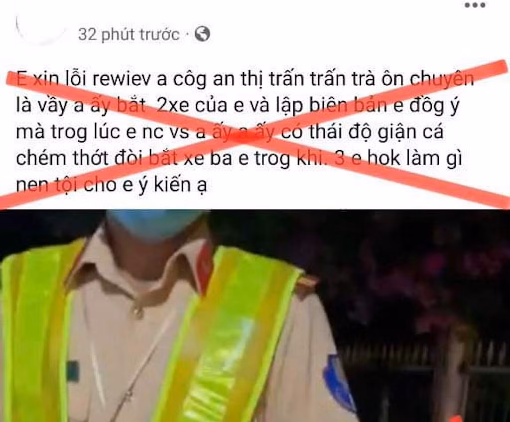 Bị phạt vì quay clip kèm lời nói lăng mạ CSGT -0
