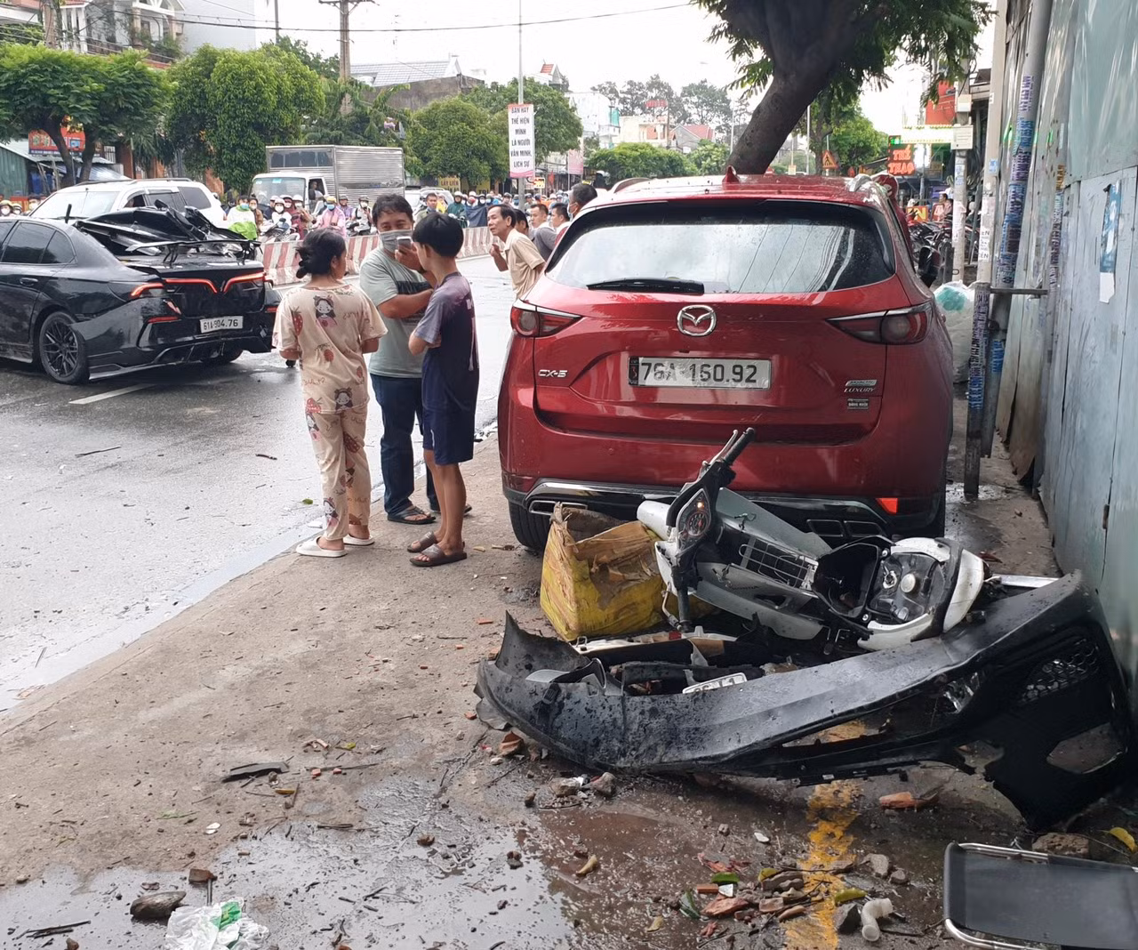 Tạm giữ khẩn cấp tài xế xe “điên” gây tai nạn liên hoàn -1