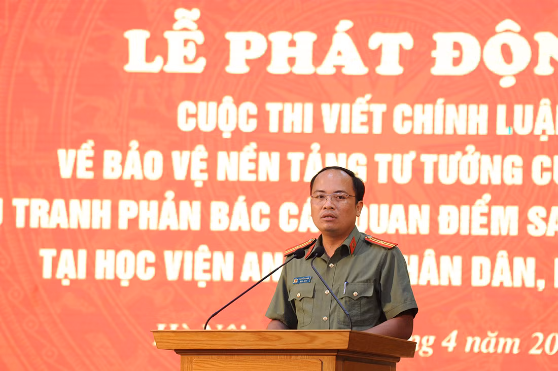 Lễ phát động Cuộc thi viết chính luận về bảo vệ nền tảng tư tưởng của Đảng -0
