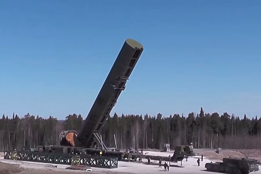 Nga bắn siêu tên lửa hạt nhân mạnh nhất thế giới, ông Putin lên tiếng -0