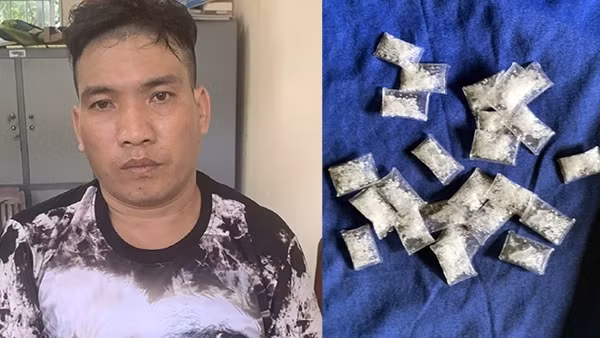 Bắt người đàn ông vận chuyển 2 bánh heroin ảnh 3
