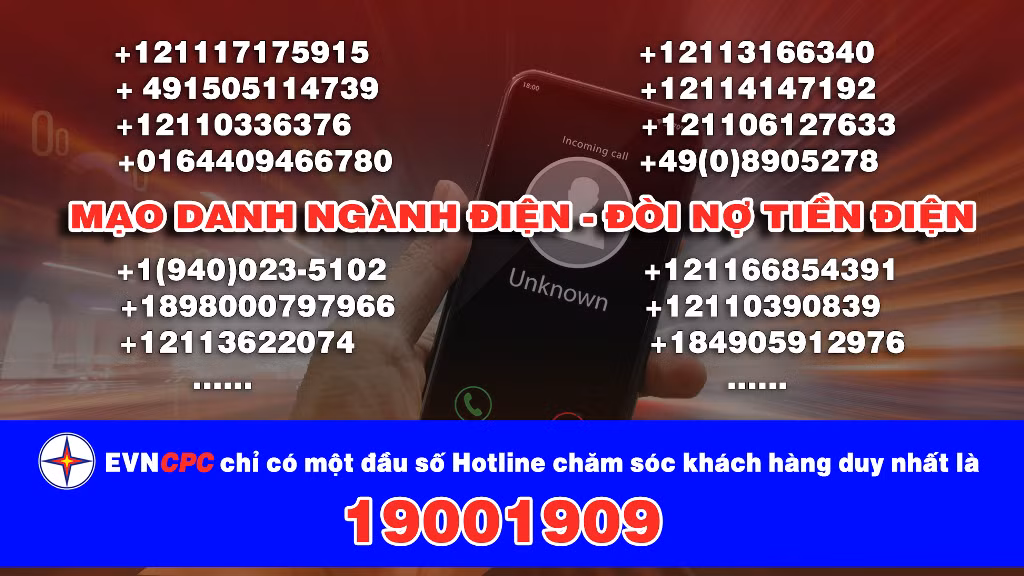 Cảnh giác với hàng loạt số điện thoại giả danh dọa cắt điện để đòi 