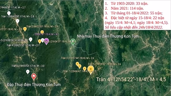 Tiếp tục xảy ra 2 trận động đất tại tỉnh Kon Tum ảnh 3