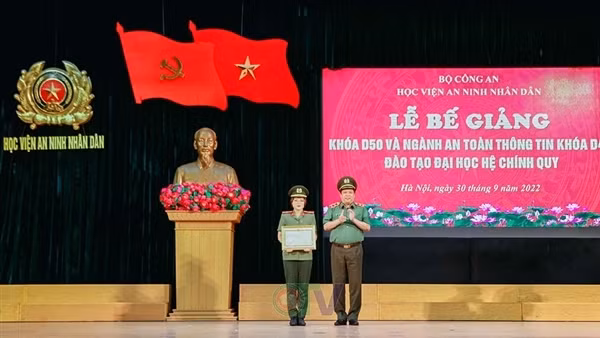 Thành tích ấn tượng của nữ thủ khoa Học viện ANND