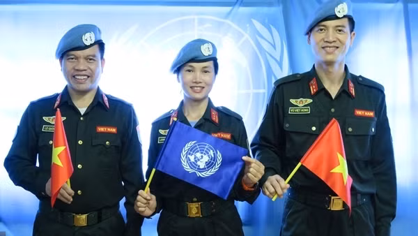 Sĩ quan CAND Việt Nam tại UNMISS: Tự hào hai tiếng Việt Nam