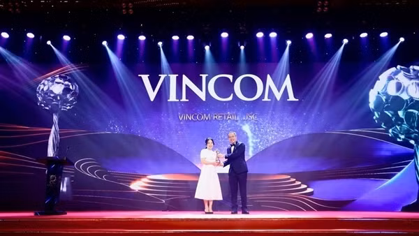 Vincom Retail nhận Giải thưởng Inspirational Brand Award tại APEA