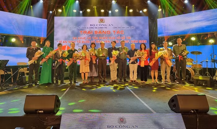 Khai mạc trại sáng tác CAND năm 2022 -0