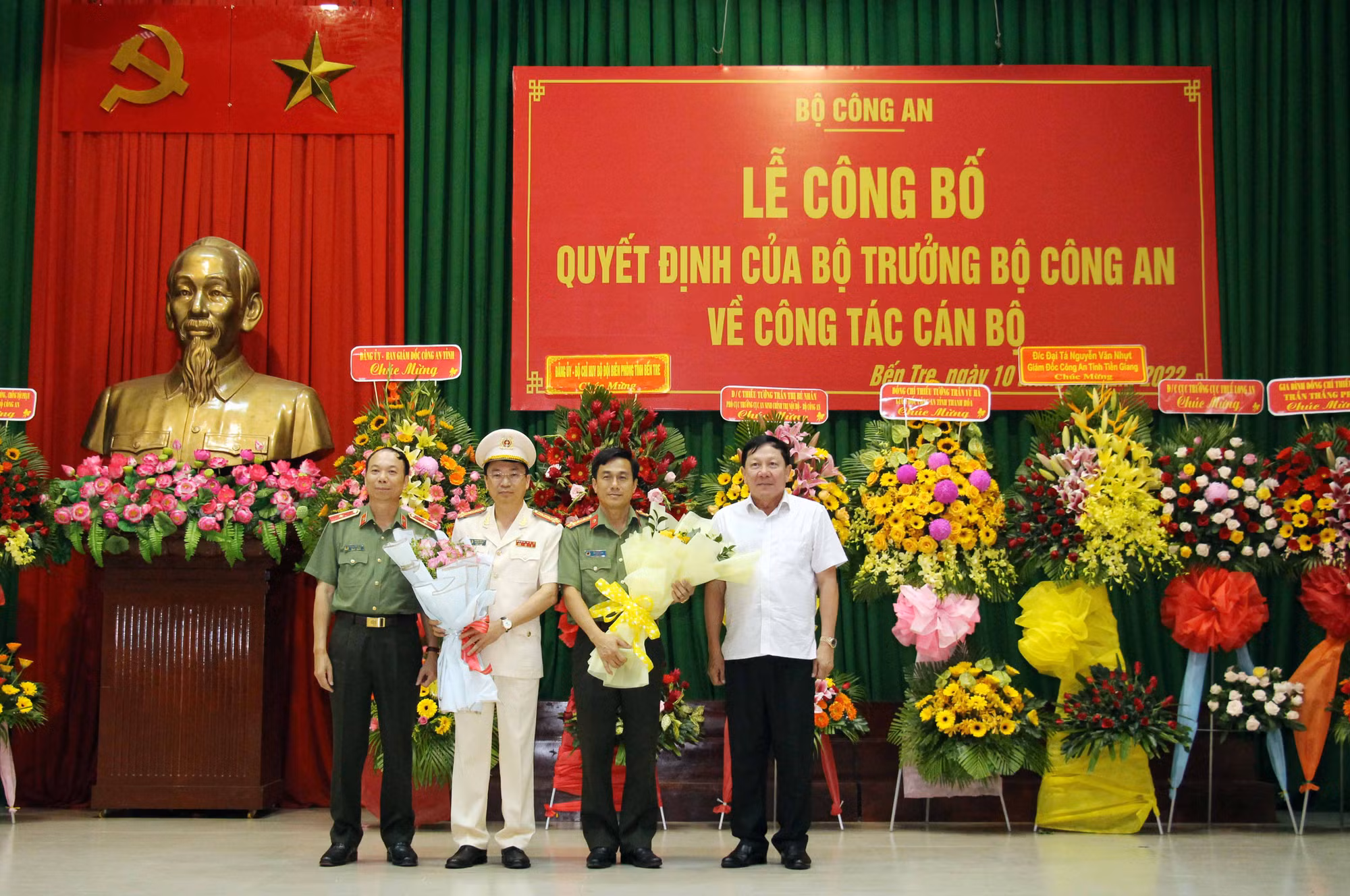 Đại tá Trương Sơn Lâm giữ chức Giám đốc Công an tỉnh Bến Tre -1