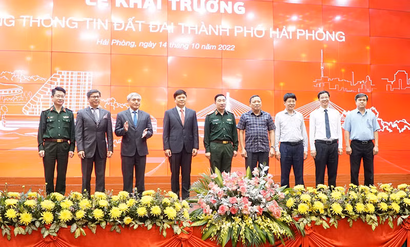 Khai trương Hệ thống Thông tin Đất đai Hải Phòng do Viettel Solutions phát triển -0