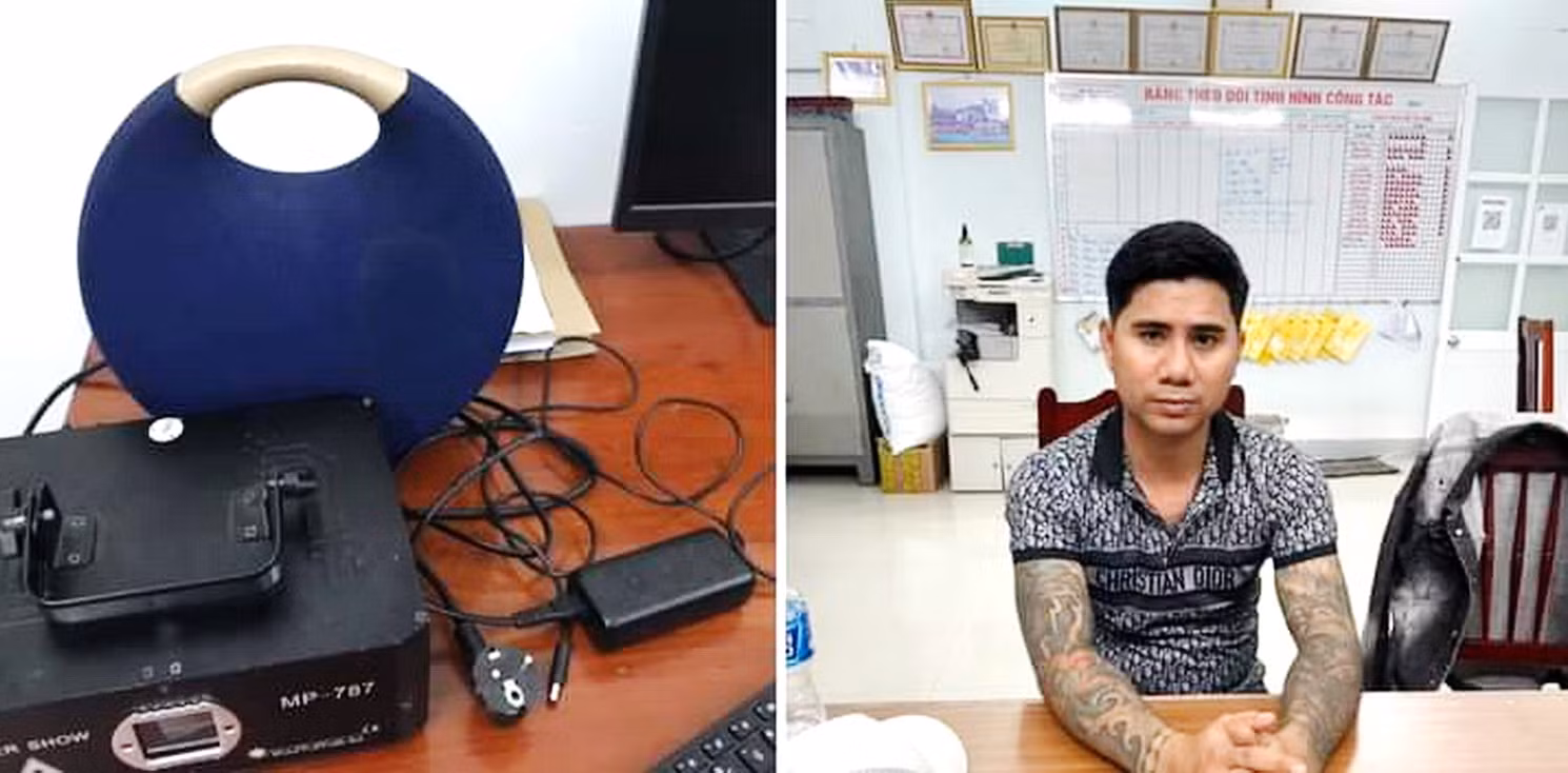 Bắt quả tang chủ quán cà phê cùng nhóm bạn bày “tiệc ma túy” -0