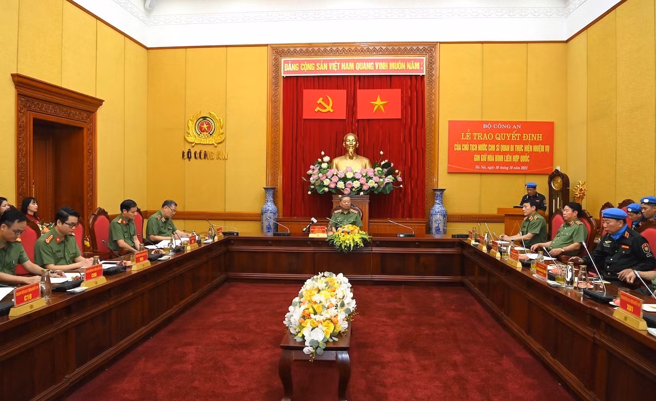 3 sĩ quan CAND tham gia hoạt động gìn giữ hoà bình Liên Hợp quốc tại Nam Sudan -0