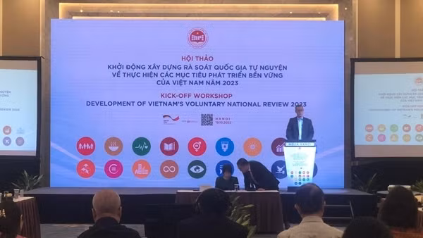 Rà soát quốc gia tự nguyện về thực hiện các mục tiêu phát triển bền vững của Việt Nam