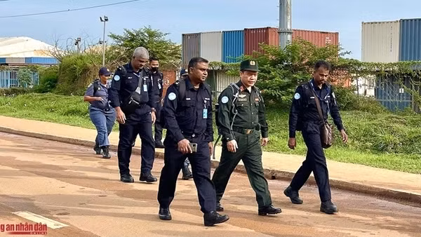 Những hoạt động đầu tiên của 3 sĩ quan CAND Việt Nam tại Nam Sudan