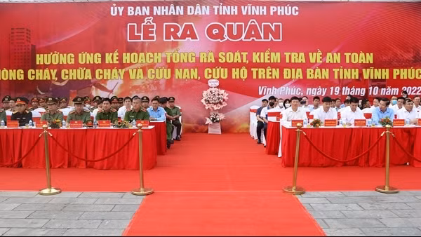 Vĩnh Phúc ra quân tổng rà soát, xử lý vi phạm an toàn PCCC