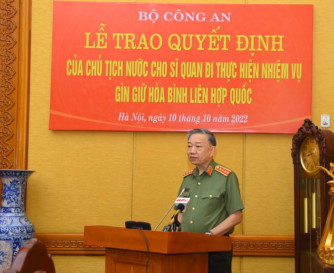 3 sĩ quan CAND tham gia hoạt động gìn giữ hoà bình Liên Hợp quốc tại Nam Sudan -0
